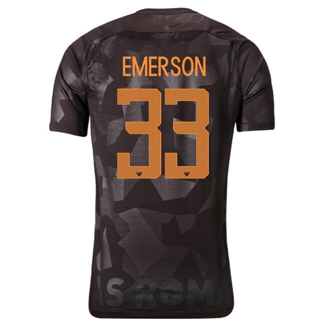 Camiseta AS Roma Primera equipo Emerson 2017-18